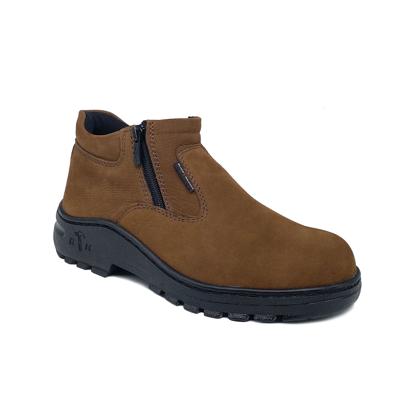 Black Hammer 2000 Series Mid Cut Safety Shoes BH2882 (SIRIM APPROVED) - BLACK SAFE OUTLET