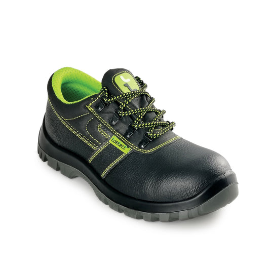 TOETECT | TOE-SR1002 Men Low Cut Lace-up Safety Boots - BLACK SAFE OUTLET