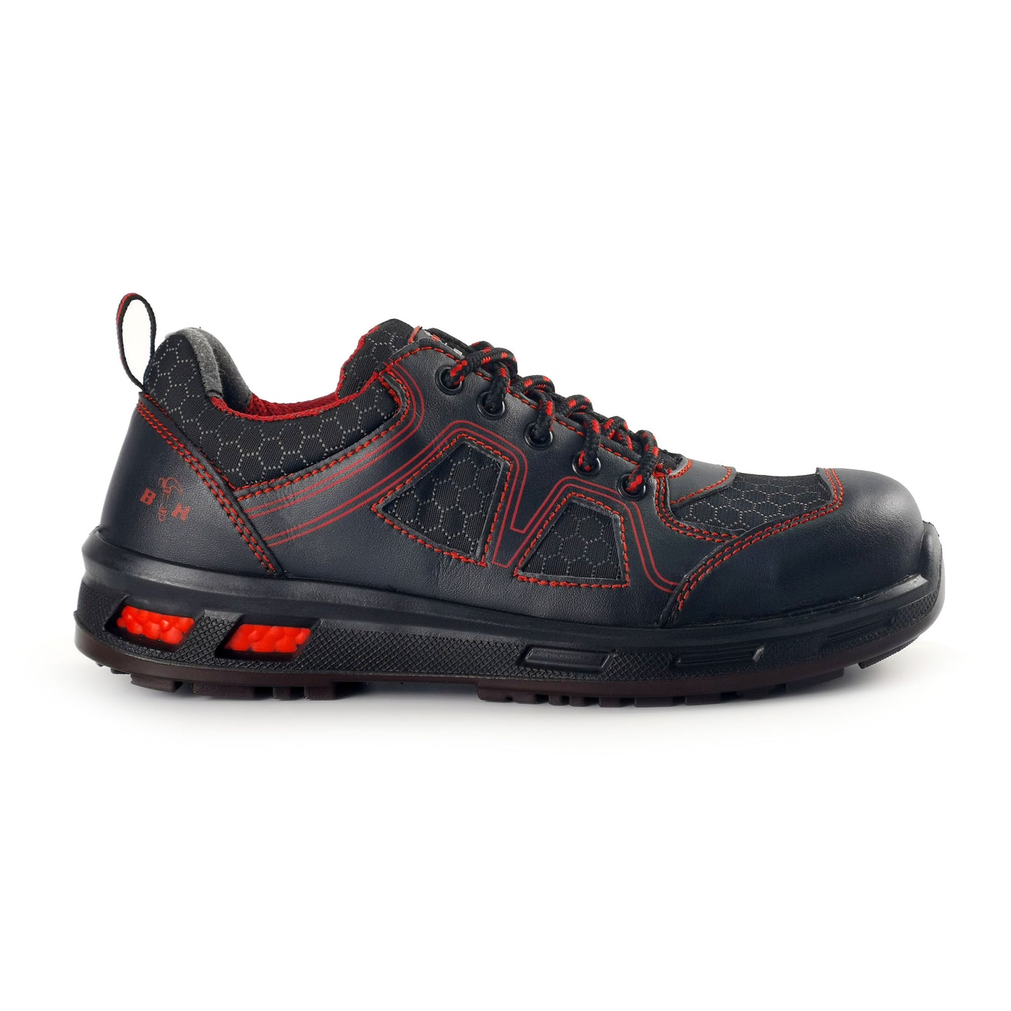 Black Hammer Men Sport Series Low Cut Safety Shoes BH2016-007