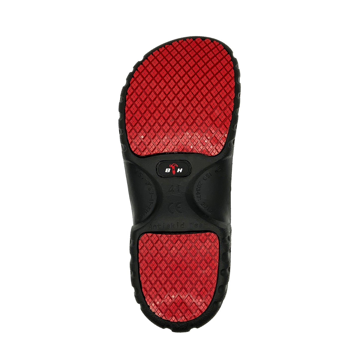 Black Hammer BHC-S077 Anti-Slip Safety Clogs - BLACK SAFE OUTLET