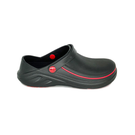 Black Hammer BHC-S085 Safety Clogs Slip Ons - BLACK SAFE OUTLET