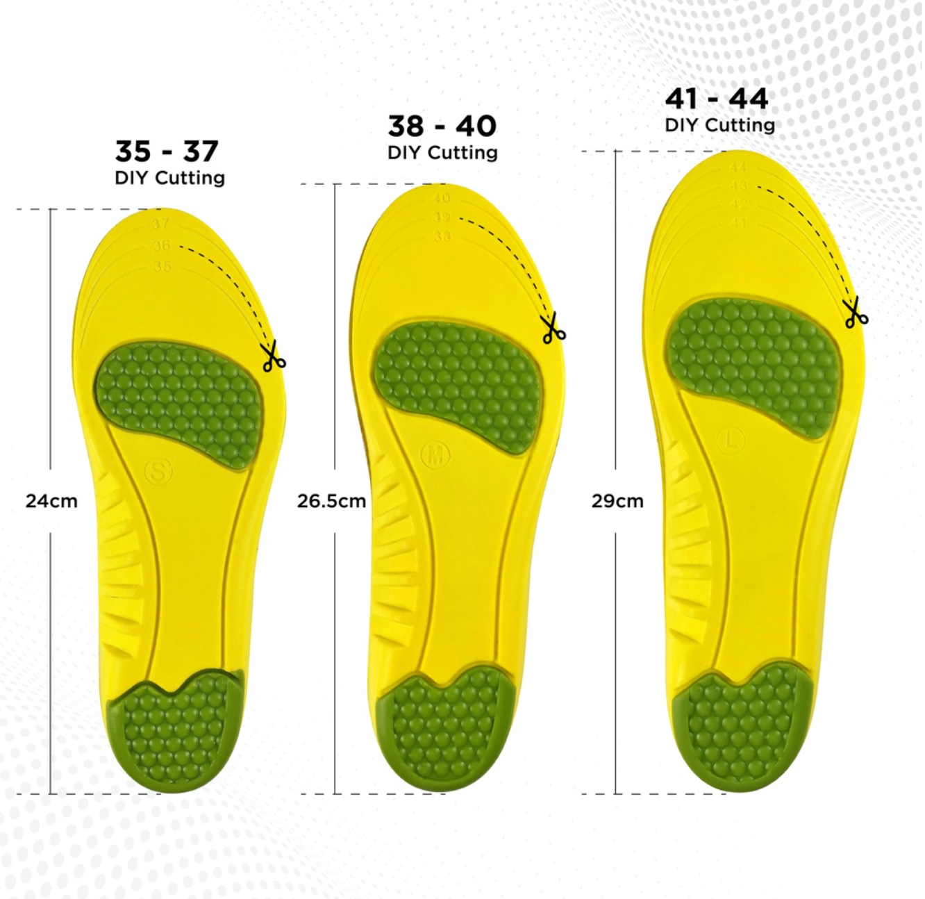 Black Hammer Genuine Leather Lining Premium Insole - WF8639 - BLACK SAFE OUTLET