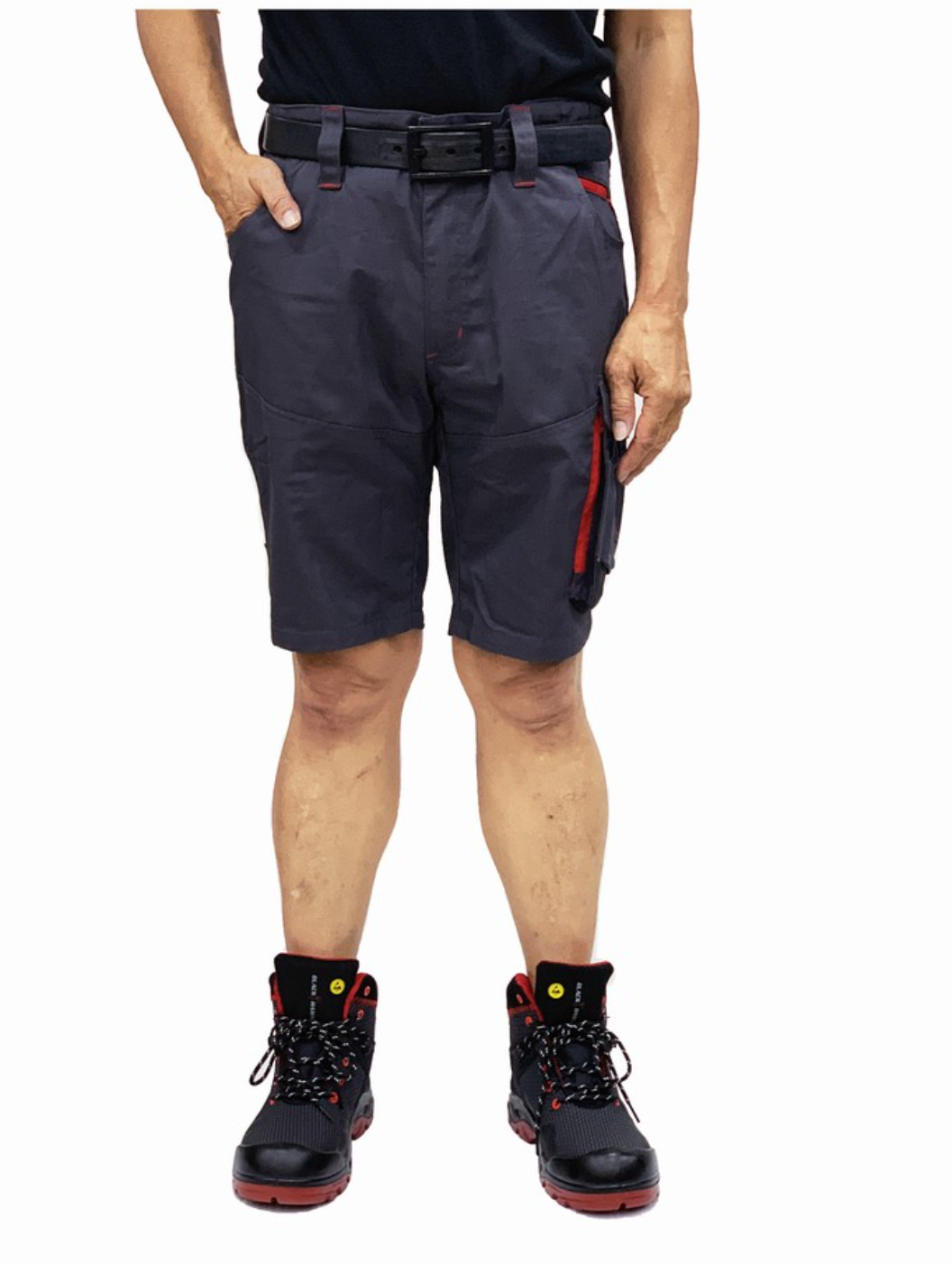 Black Hammer Men Short Trousers - Grey BHP1001-S - BLACK SAFE OUTLET
