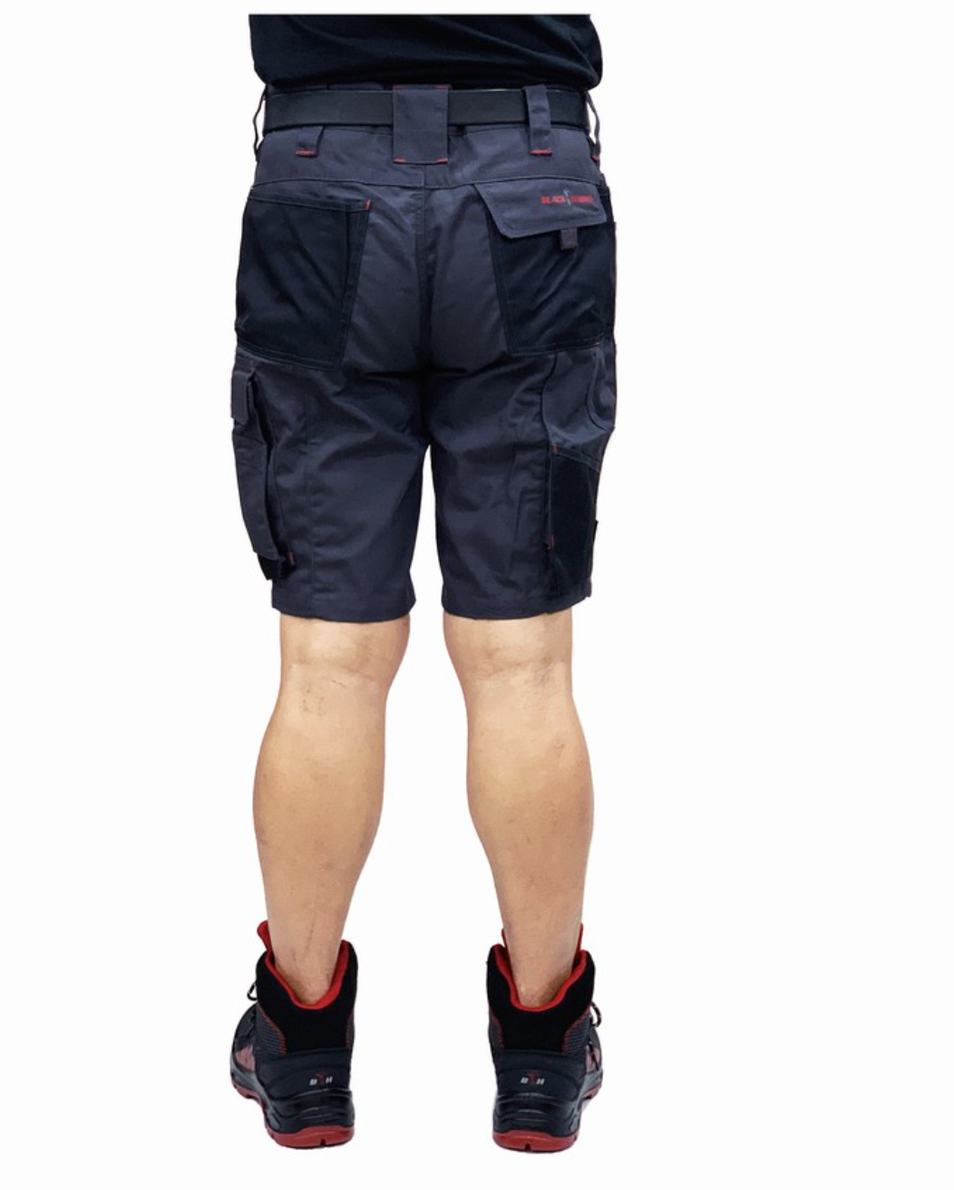 Black Hammer Men Short Trousers - Grey BHP1001-S - BLACK SAFE OUTLET