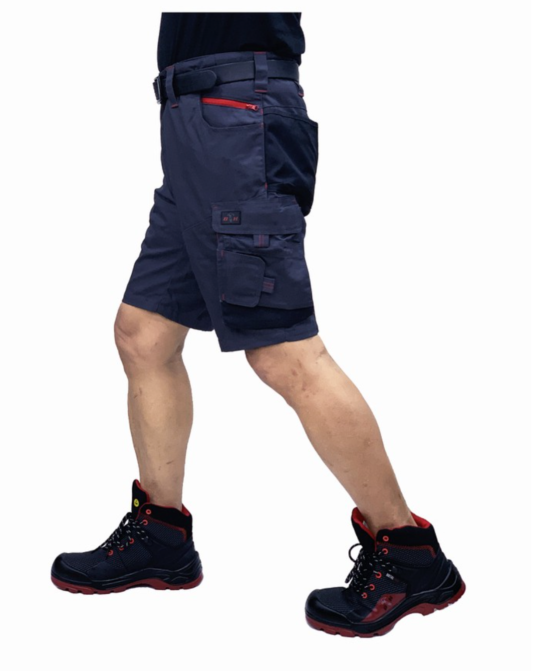 Black Hammer Men Short Trousers - Grey BHP1001-S - BLACK SAFE OUTLET