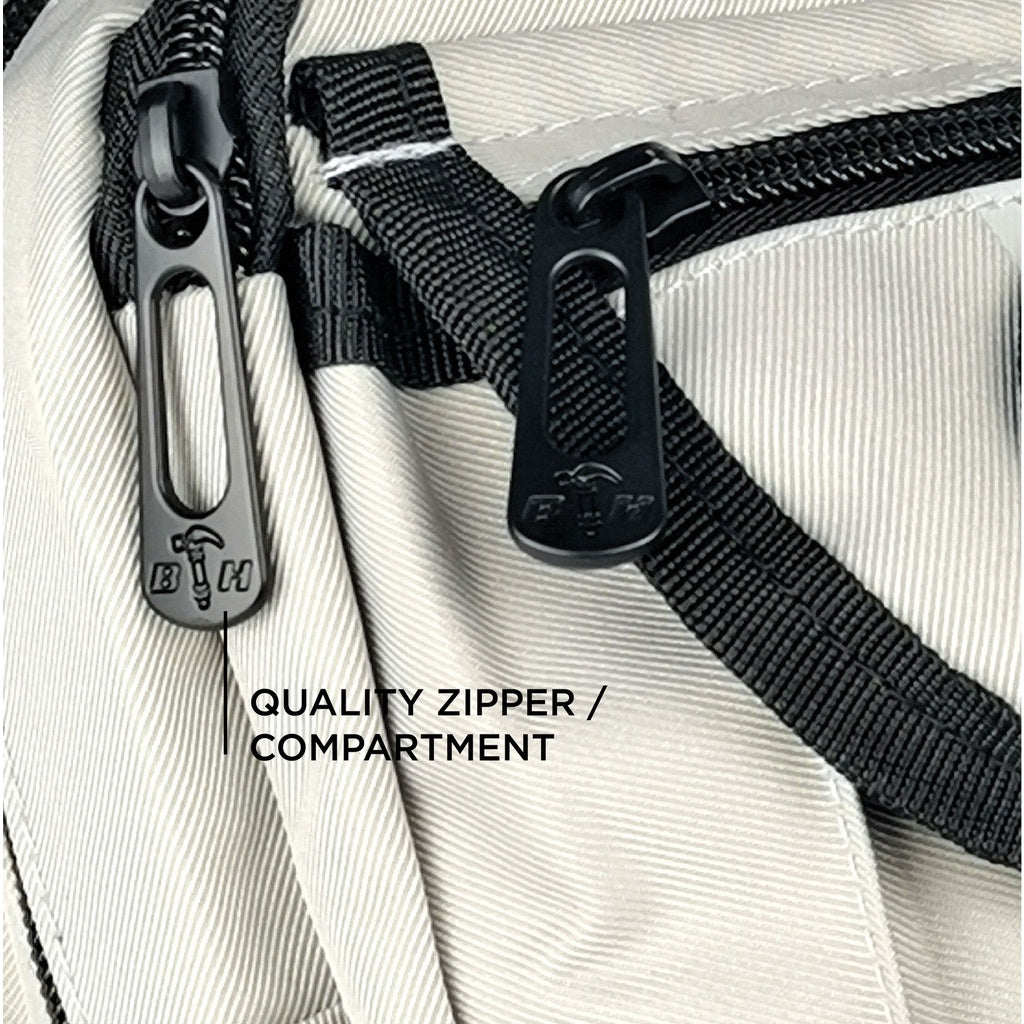 Black Hammer Water Resistant Waist Bag RG007 - BLACK SAFE OUTLET
