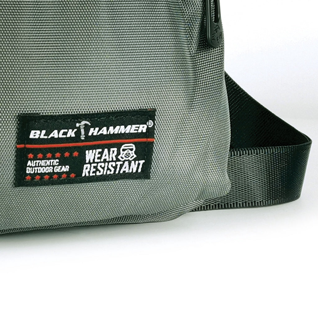 Black Hammer Water Resistant Waist Bag RG008 - BLACK SAFE OUTLET