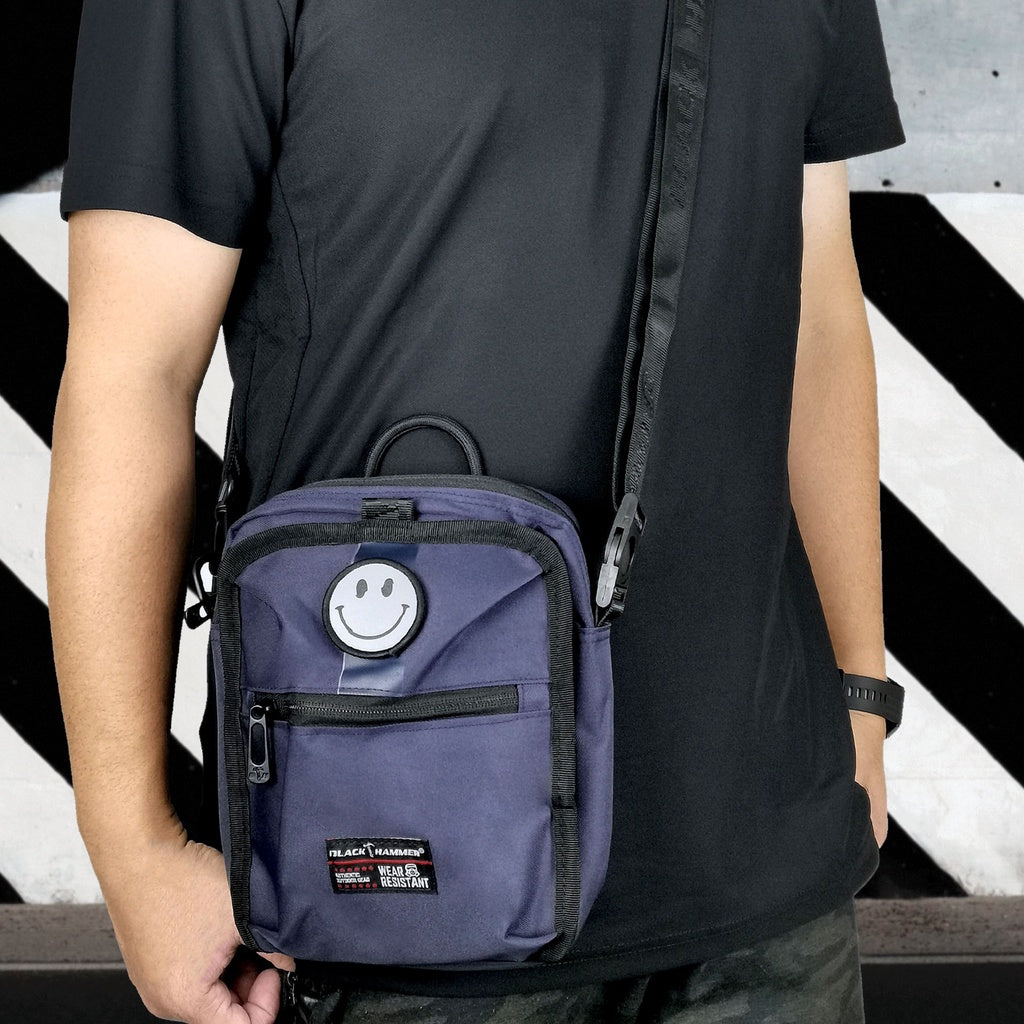 Black Hammer Water Resistant Waist Bag RG006 - BLACK SAFE OUTLET