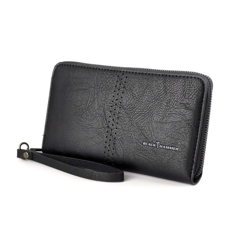 Black Hammer Wristlet Bag (6016) - BLACK SAFE OUTLET