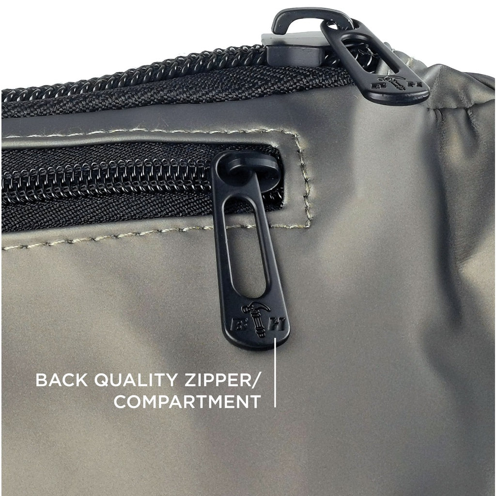 Black Hammer Water Resistant Waist Bag RG005 - BLACK SAFE OUTLET