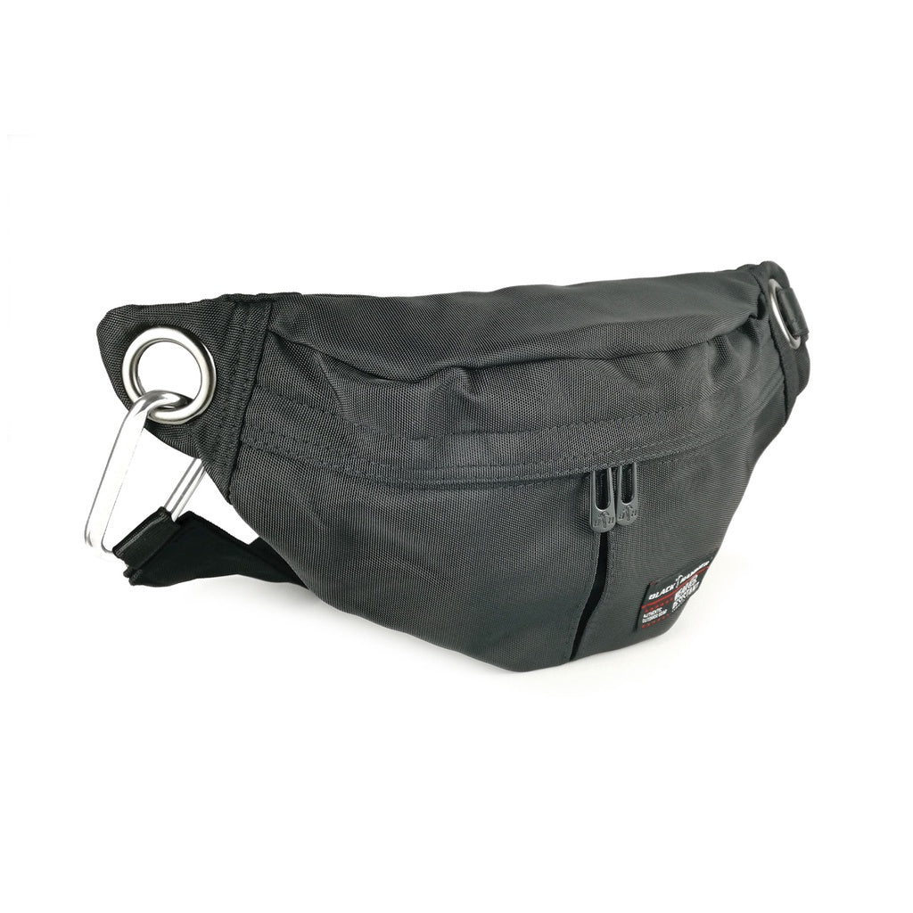 Black Hammer Water Resistant Waist Bag RG002 - BLACK SAFE OUTLET