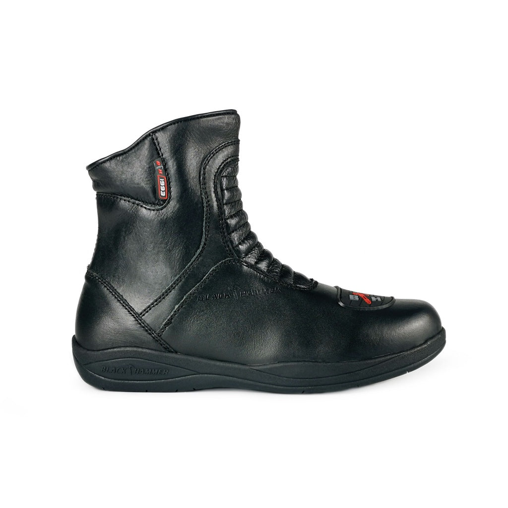 Black Hammer Men Motor Boot Mid Cut BHB-6011