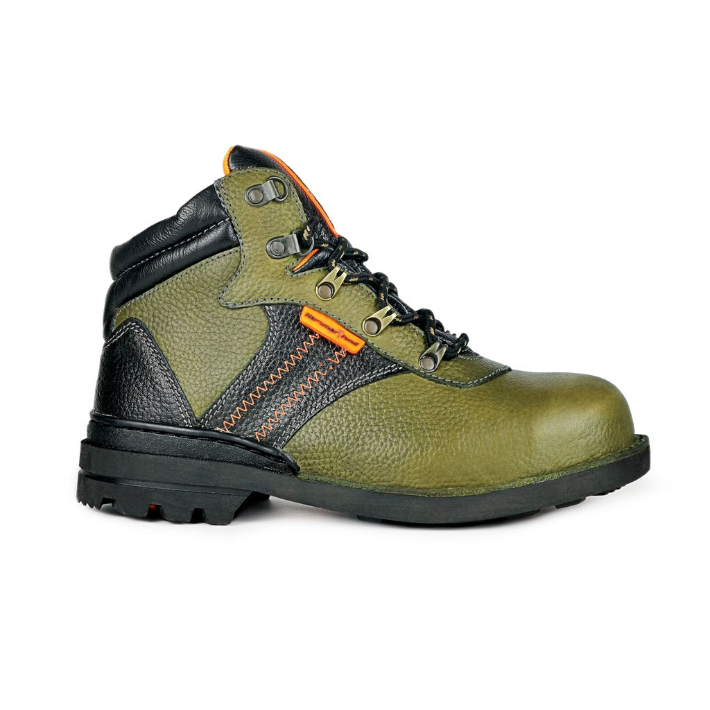 Hammerland Men Mid Cut with Shoelace Safety Shoes HAM-4403