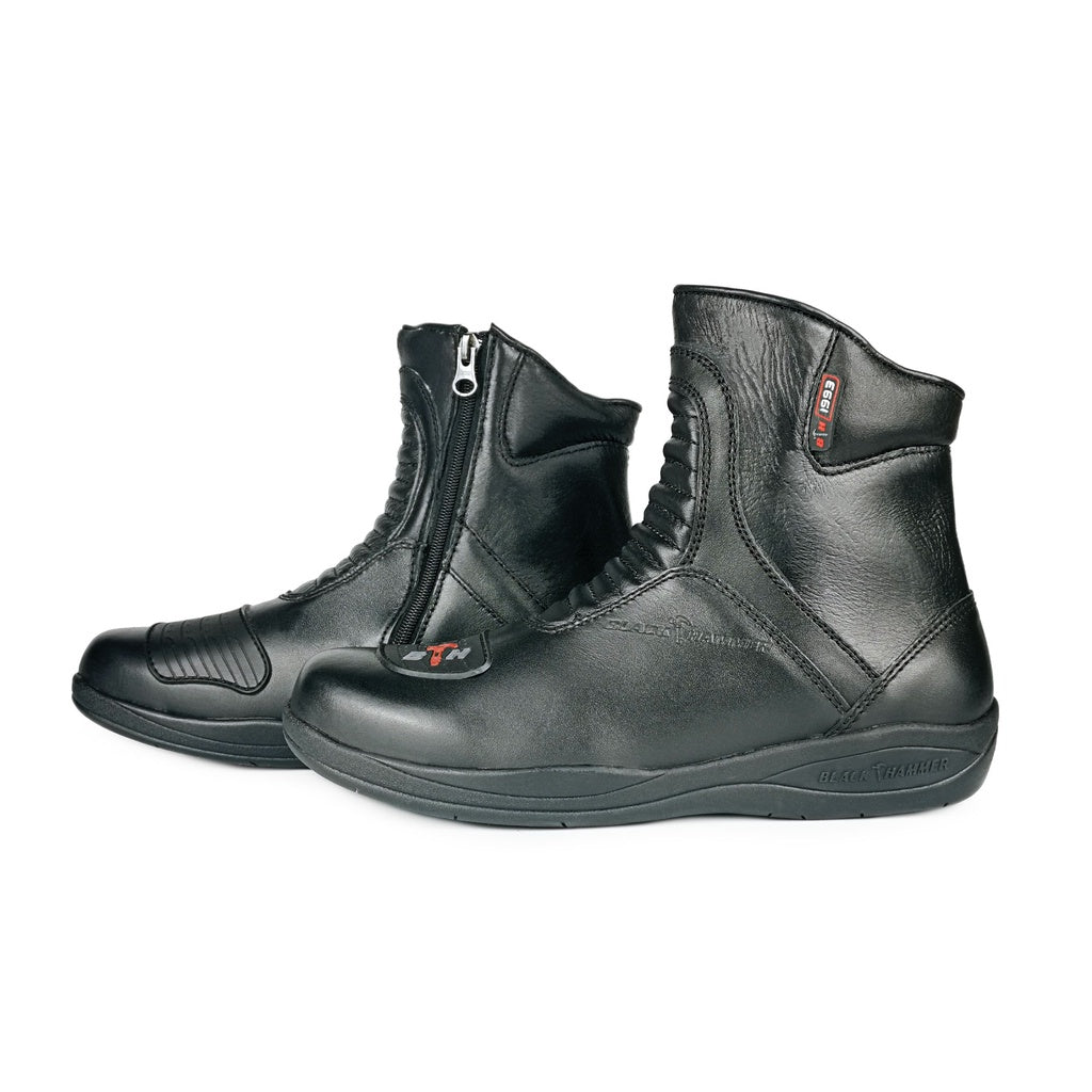 Black Hammer Men Motor Boot Mid Cut BHB-6011