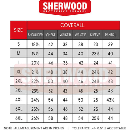 Sherwood Nomex IIIA Original Fire Resistance Coverall 2inch Reflector - BLACK SAFE OUTLET