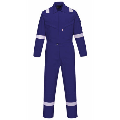 Sherwood PROBAN Fire Resistant Coverall with Reflector Original - BLACK SAFE OUTLET