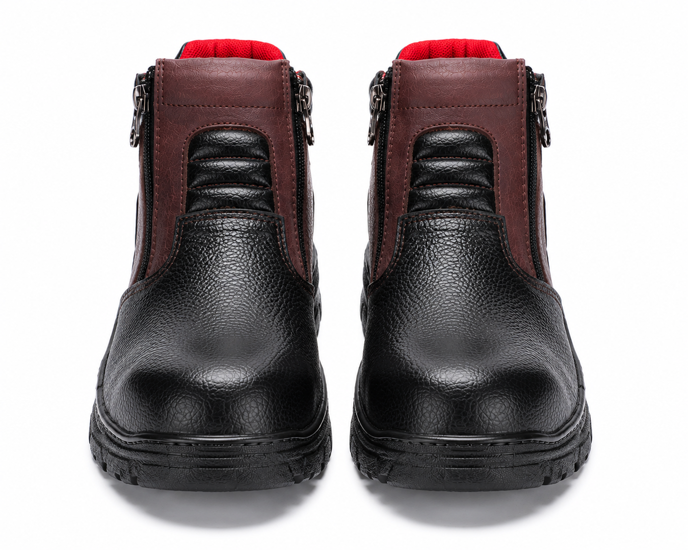 Black Hammer Mid Cut Safety Shoes BH2604