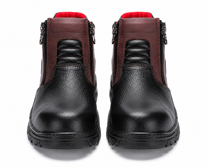 Black Hammer Mid Cut Safety Shoes BH2604