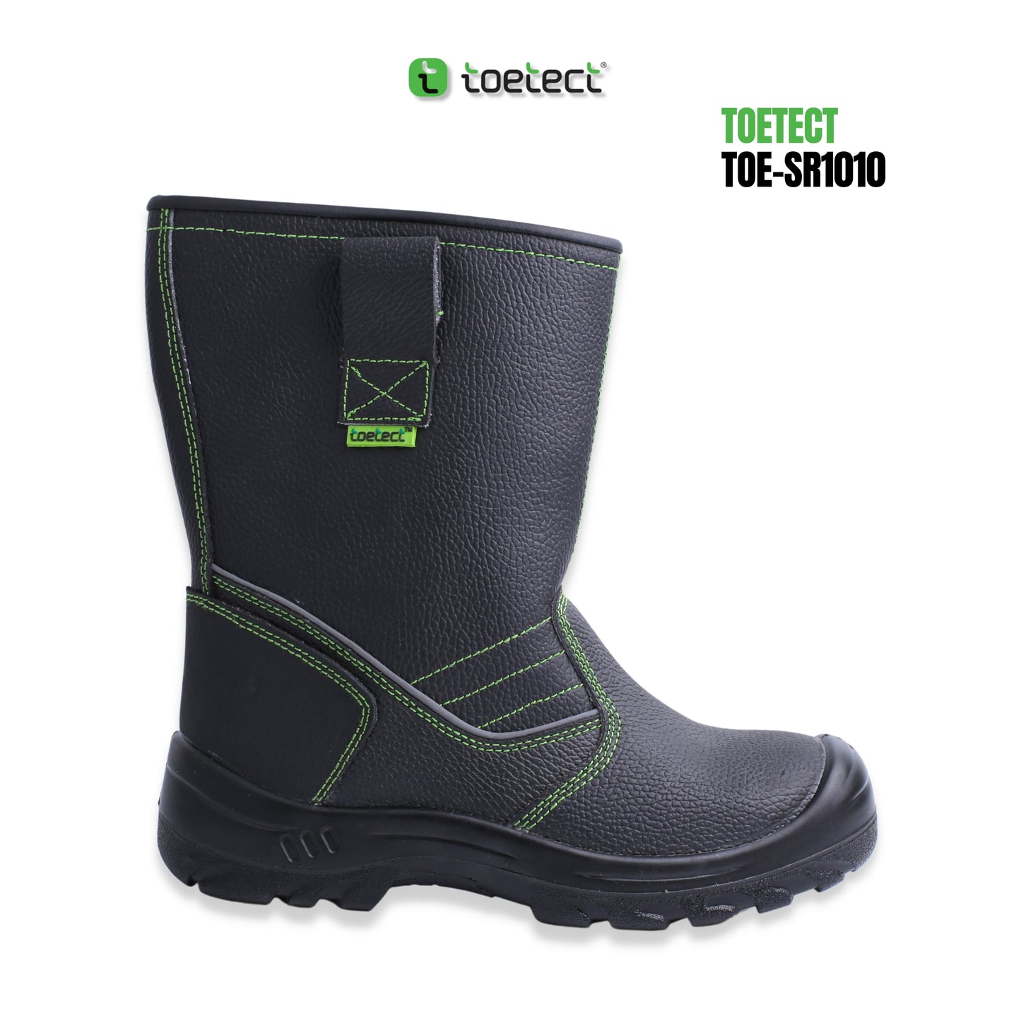 ToeTect TOE-SR1010 Men High Cut Slip-On Safety Boots