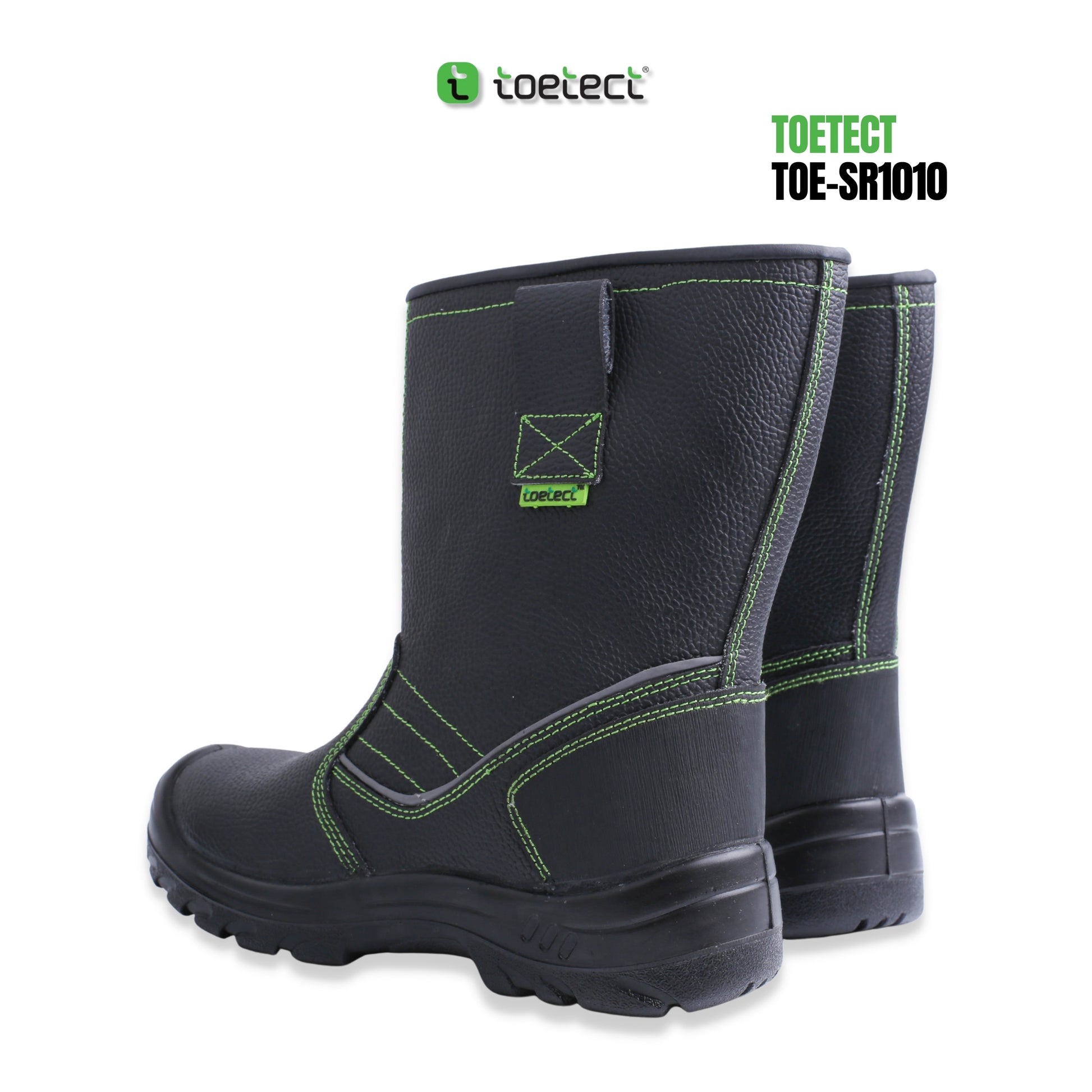 ToeTect TOE-SR1010 Men High Cut Slip-On Safety Boots