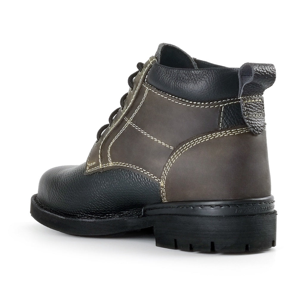 Black Hammer Men 4000 Series Mid Cut Safety Shoes BH 4893 - BLACK SAFE OUTLET