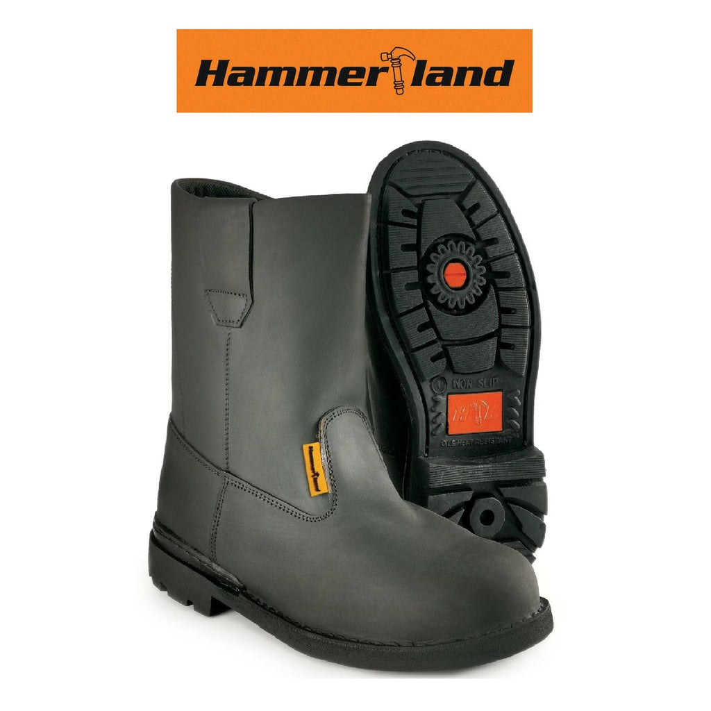 Hammerland Men High Cut Slip On Safety Shoes BH4661