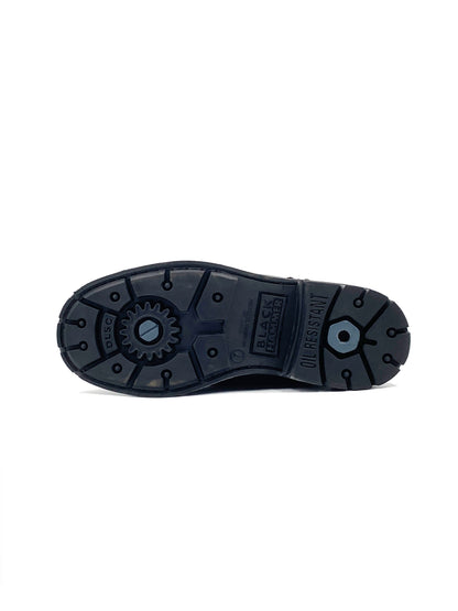 Black Hammer Men 4000 Series Mid Cut Safety Shoes BH4683 - BLACK SAFE OUTLET