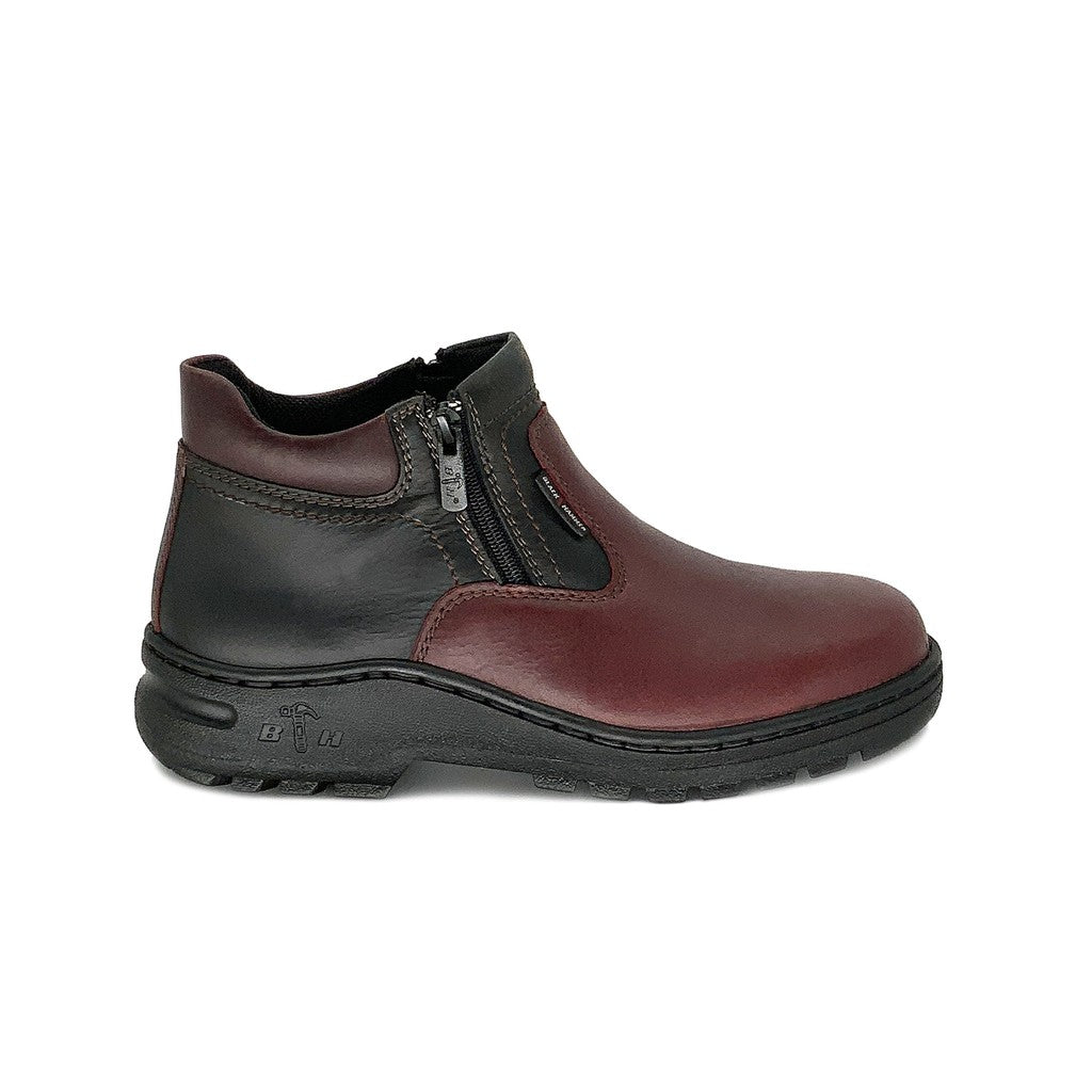 Black Hammer 2000 Series Mid Cut Safety Shoes BH2885 - BLACK SAFE OUTLET