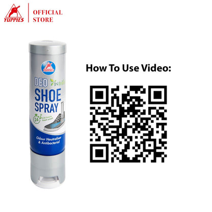 Yuppies Deo Shoes Spray - BLACK SAFE OUTLET
