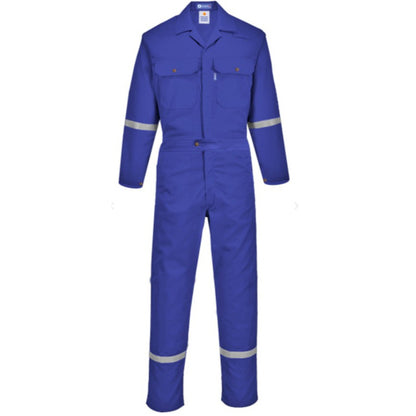 HOUSTON FLAME RESISTANT COVERALL - ISO11612, ISO13506 - BLACK SAFE OUTLET
