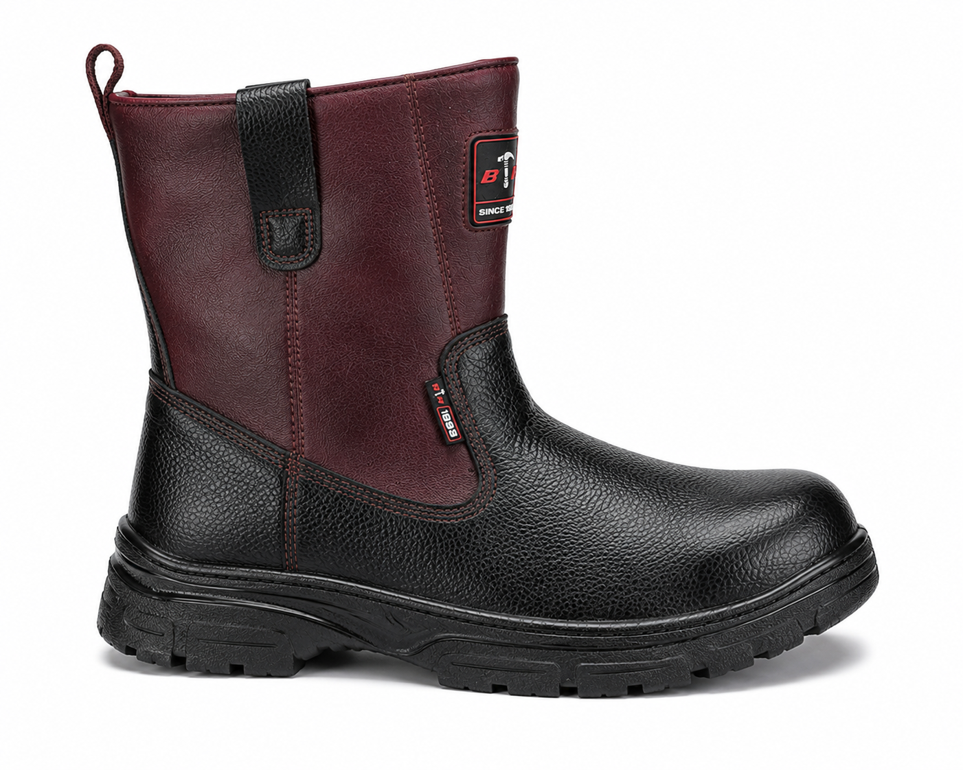 Black Hammer High Cut Safety Shoes BH2606
