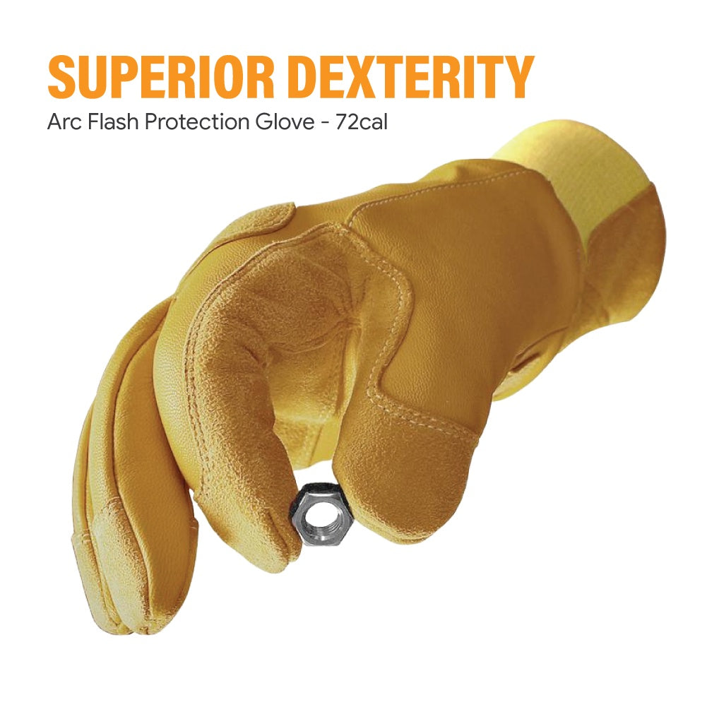 Youngstown Arc Flash Protection Glove 72 cal - BLACK SAFE OUTLET