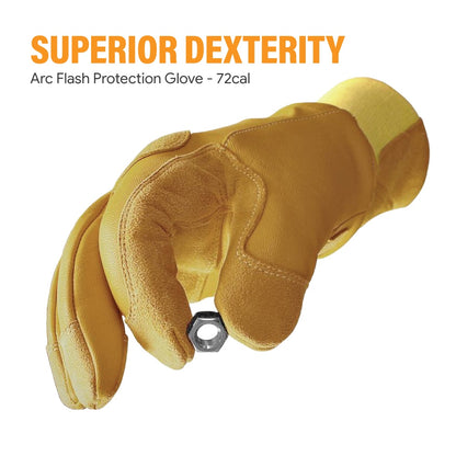 Youngstown Arc Flash Protection Glove 72 cal - BLACK SAFE OUTLET