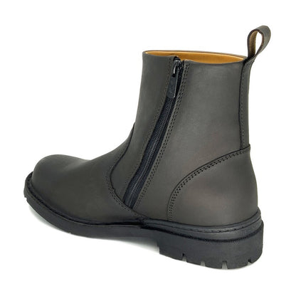 Black Hammer 4000 Series Mid Cut Safety Shoes BH4664 (SIRIM APPROVED) - BLACK SAFE OUTLET