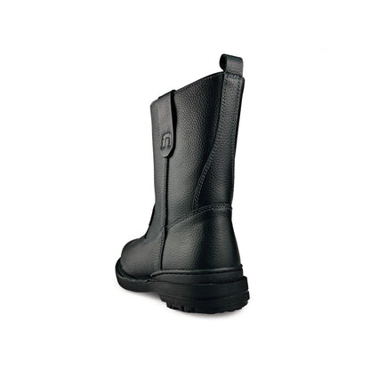 Black Hammer Men High Cut Safety Shoe BHS-26621 - BLACK SAFE OUTLET