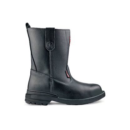 Black Hammer Men High Cut Safety Shoe BHS-26621 - BLACK SAFE OUTLET