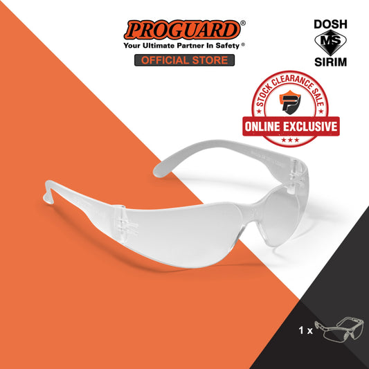 Proguard Starlite Safety Eyewear Anti Scratch Glasses Anti UV Impact Resistant Lens Polycarbonate Glasses