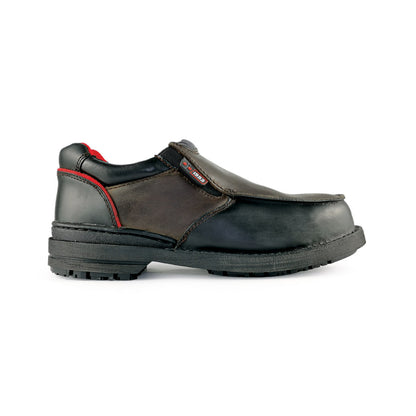 Black Hammer Men Low Cut Safety Shoe BHS26616 - BLACK SAFE OUTLET