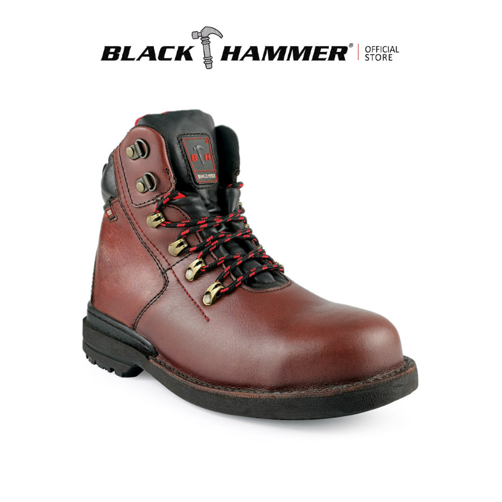 BLACK HAMMER Safety Shoes Malaysia has been revolutionizing safety shoes since 1993. With our genuine leather, durable craftmanship and innovative design, every pair is created to bring you the greatest safety with the finest style. With durable & Oil-resistant rubber outsole. Steel toe cap. Fast & Free Shipping.