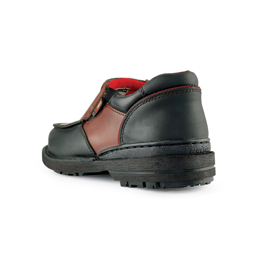 Black Hammer Men Low Cut Safety Shoe BHS26616 - BLACK SAFE OUTLET