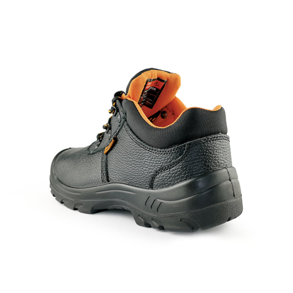 HAMMERLAND Men Low Cut with Shoelace Safety Shoes HAM-3007 GK - BLACK SAFE OUTLET