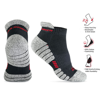 Black Hammer Heavy Duty Performance Low Ankle Socks ST00221