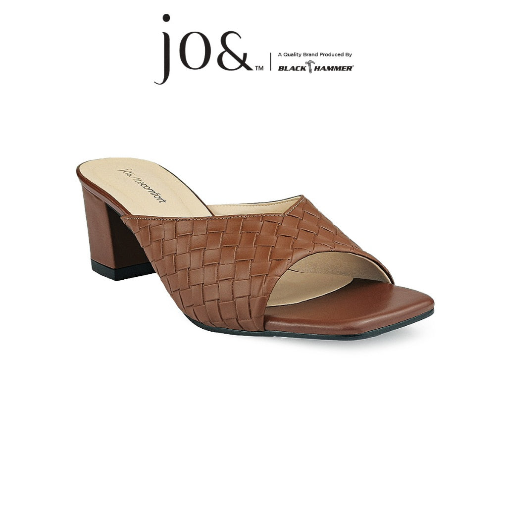 Jo& Women Open Toe Heels JO(887) - BLACK SAFE OUTLET