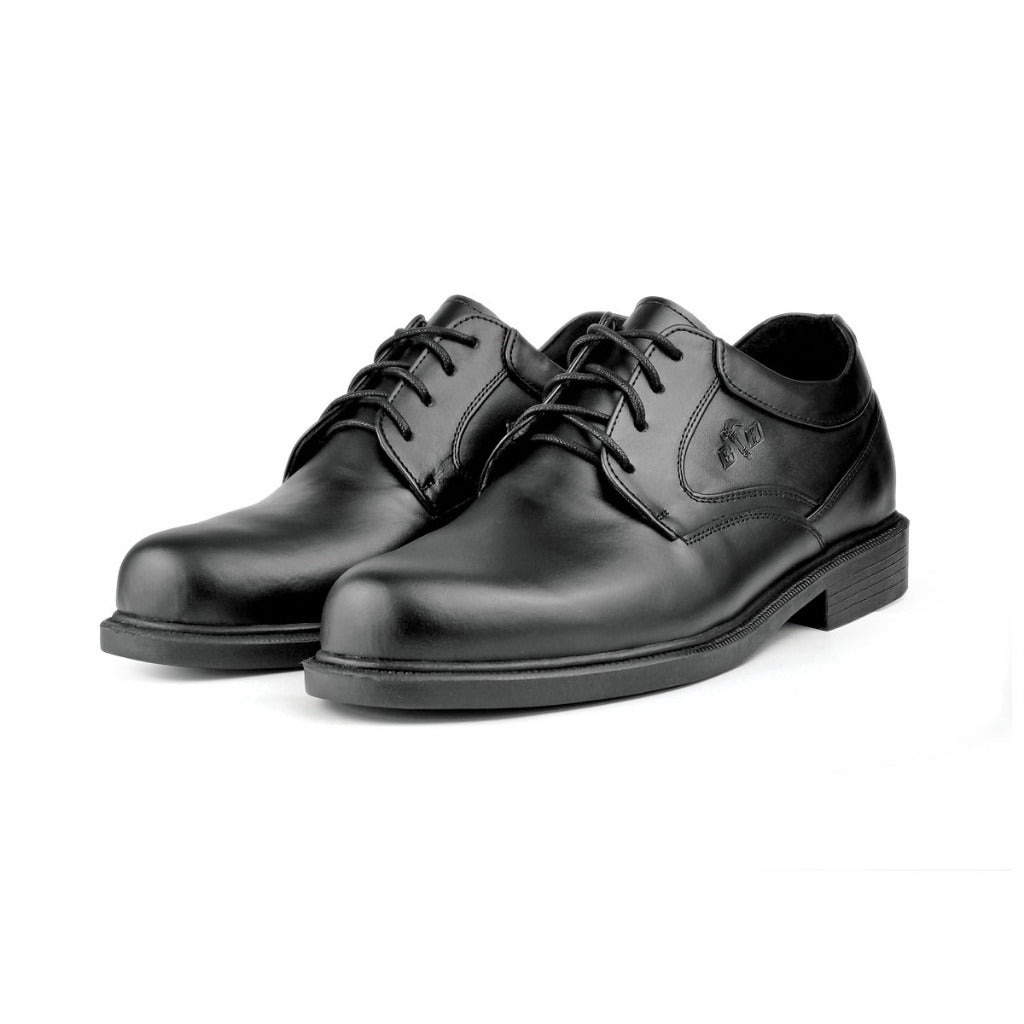 Black Hammer Men Formal Low Cut with Shoelace Shoes BH3705-YM - BLACK SAFE OUTLET