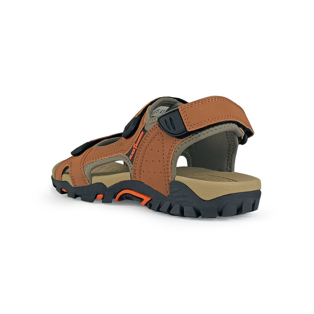 Black Hammer Men Walking Sandals YSE-26025 - BLACK SAFE OUTLET