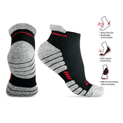 Black Hammer Heavy Duty Performance Low Ankle Socks ST00221