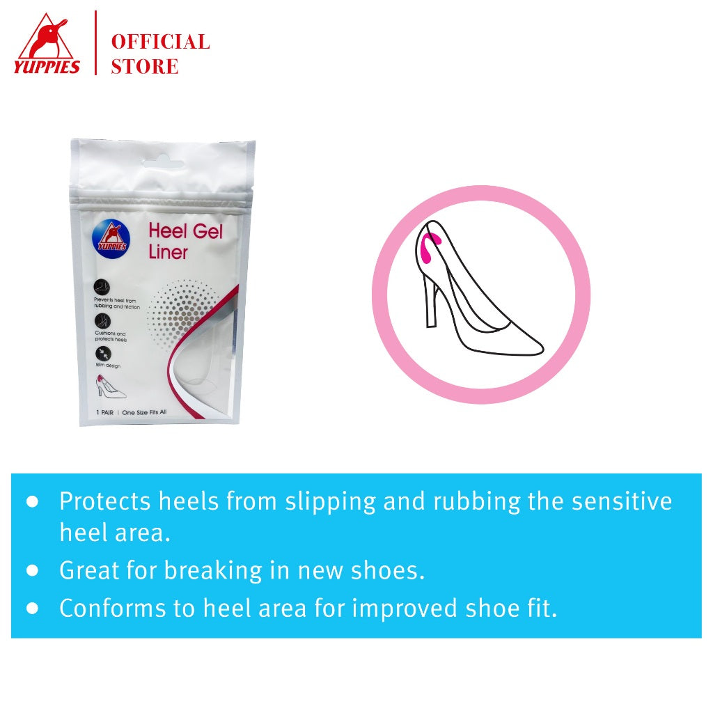 Yuppies Gel Heel Liner