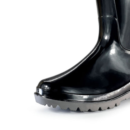 Black Hammer Safety Rain Boots 35cm BH(LL4)