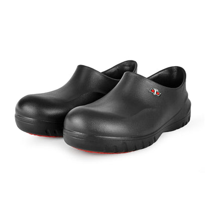 Black Hammer Safety Clogs with Toe Cap BHC-S077(T)
