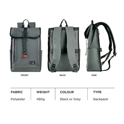 Black Hammer Water Resistant Backpack RG6063